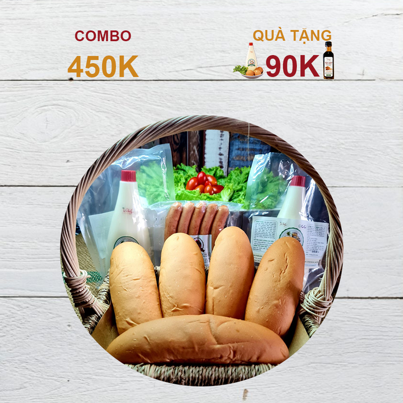 Combo 2: "Bé làm Bếp Nhí - bữa sáng mời cả nhà"
