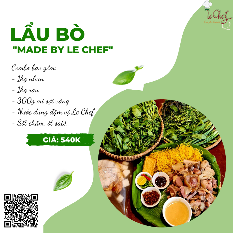 LẨU BÒ "MADE BY LE CHEF"